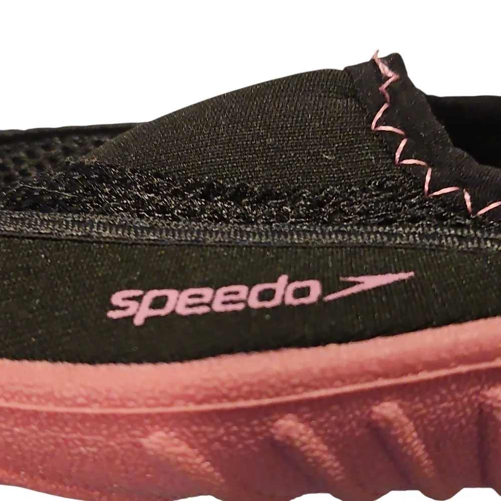 Speedo Black/Pink Water Shoes